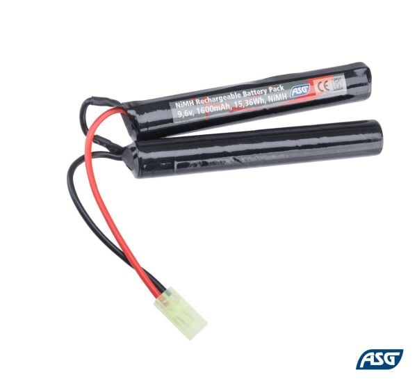 ASG Airsoft Nimh Pil 9.6v 1600Mah High Performance