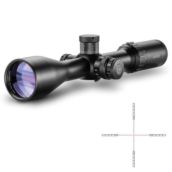 HAWKE Vantage 30mm WE FFP 4-16x50 IR SF (1.2 Mil Dot) MRAD Tüfek Dürbünü 14300