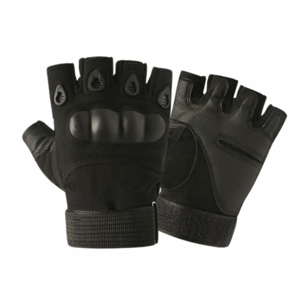 SS Yarım Parmak Taktik Eldiven Bisiklet Motosiklet Outdoor Eldiven SİYAH