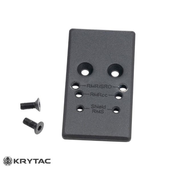 KRYTAC SilencerCo Maxi 9 Optic Plate REDDOT AYAGI