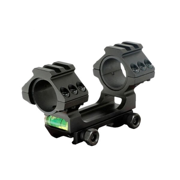 Teagle Y038 SİYAH YÜKSEK Tek Parça 30/25.4mm Picatinny Dürbün Montajı Su Terazili