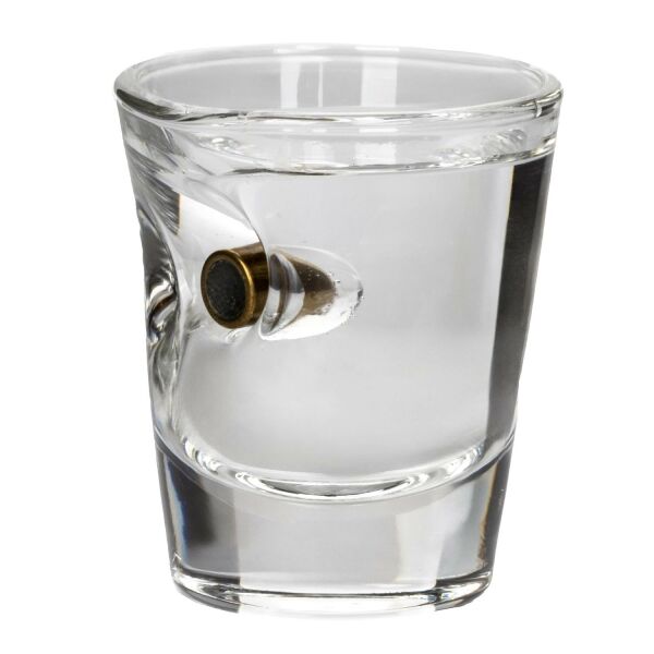 Gerçek 9mm Mermili Shot Tekila Bardağı 6’lı Set