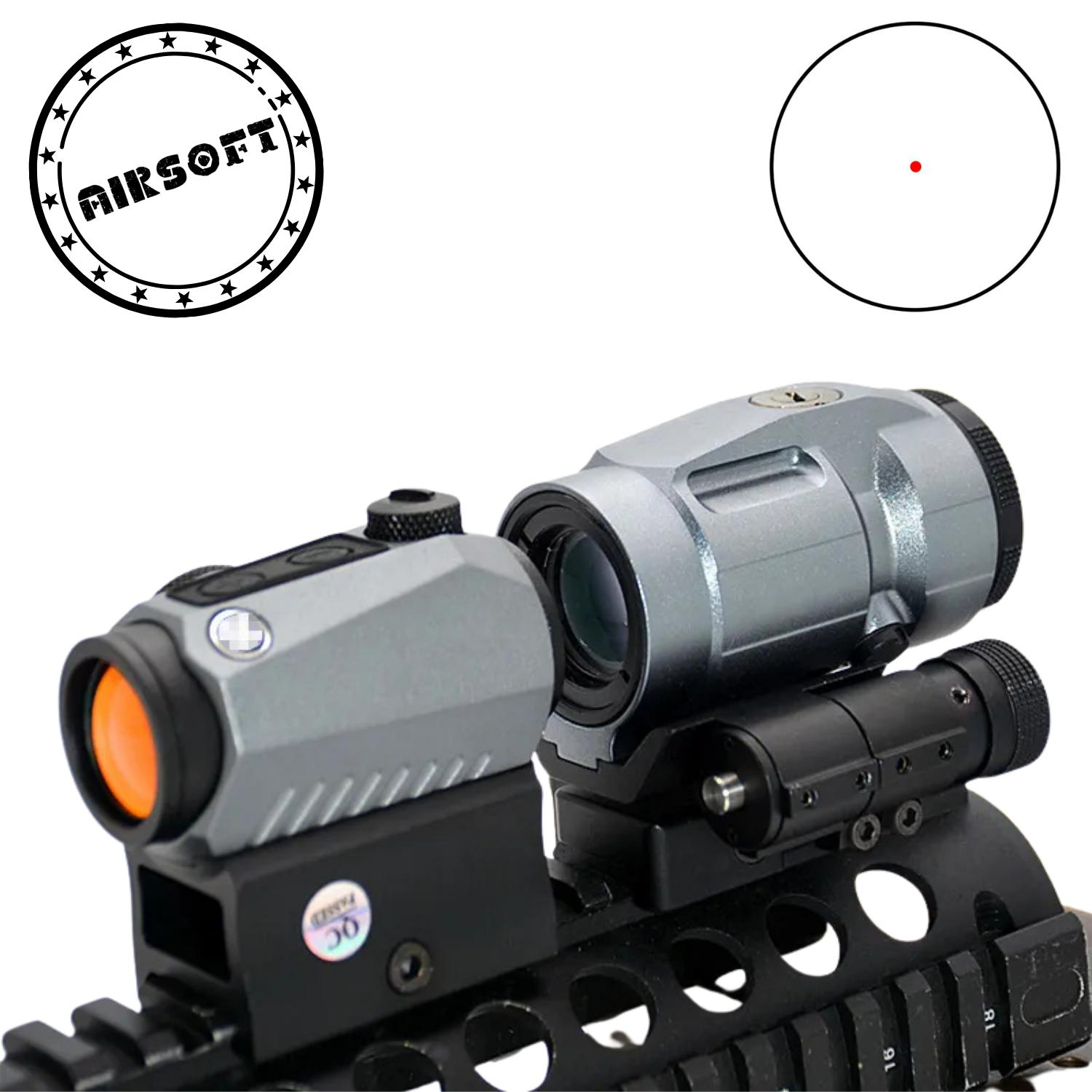 SOTAC SIG Romeo 5 Juliet 3 Combo Gri Red Dot Sight Seti