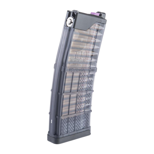 EMG CYMA CGS, MARUI MWS Lancer GBB Systems L5AWM 30BB SIYAH Airsoft Tüfek Şarjör Transparan