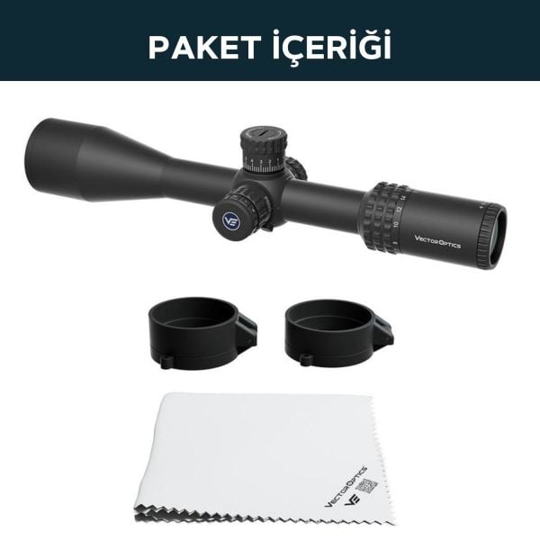 Vector Optics 30mm Sentinel GenII 4-16x50 SFP Tüfek Dürbünü SCOL-59