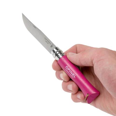 Opinel Inox Trekking 6 No Paslanmaz Çelik Çakı (Fuşya)