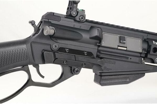 GuayGuay LevAR 15 Black Carbine Gas Powered Lever Action Rifle Tüfek G&G (GAS-LVR-015-BNB-ECM)