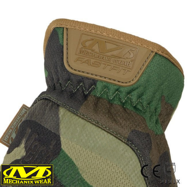 Mechanix Wear® FastFit Woodland Camo Tactical Eldiven FFTAB-77