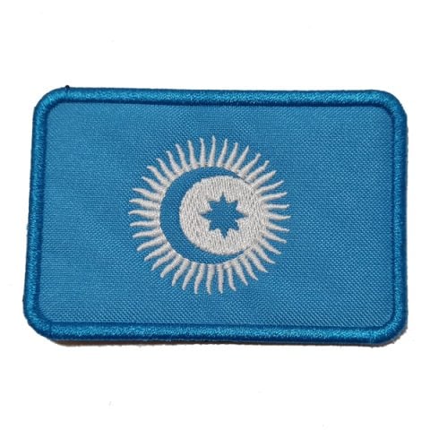 TURAN BAYRAĞI PATCH - MAVI