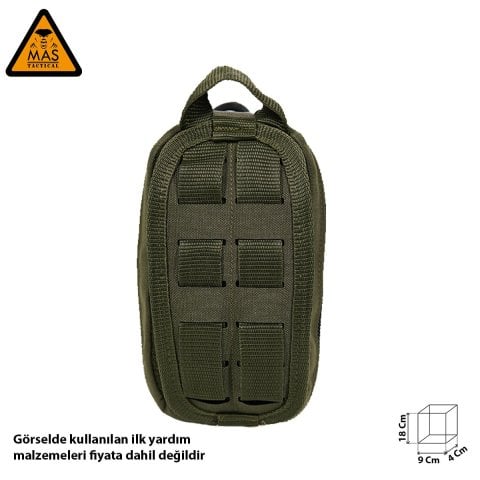 SAĞLIK ÇANTASI DİKEY-UZUN Haki MAS-04 10-20