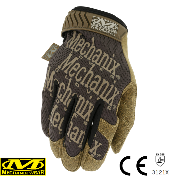 Mechanix Wear® Orginal Brown Performance Work Eldiven (Kahve) MG-07