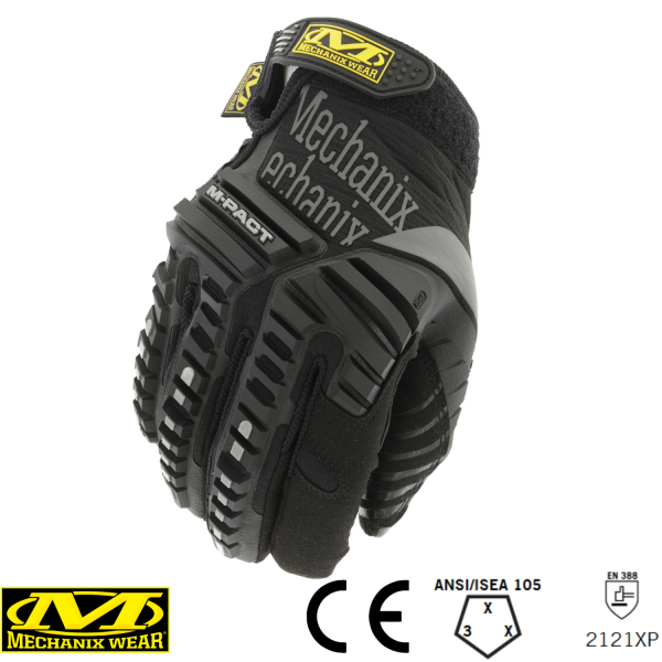 Mechanix Wear® M-Pact Black/Grey Korumalı Eldiven MPT-58