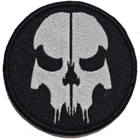 DARTH VADER SKULL PATCH - SİYAH-BEYAZ