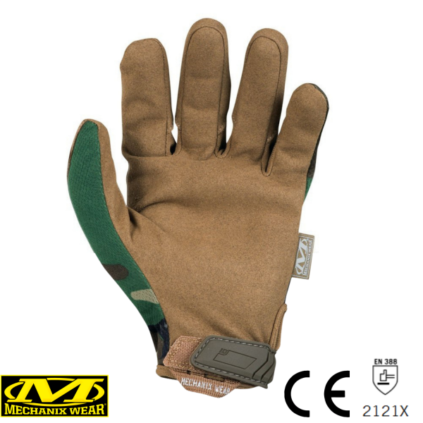 Mechanix Wear® Original Woodland Camo Eldiven MG-72