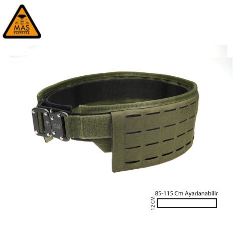 GÖREV KEMERİ PEDLİ 1453 Haki MAS-12 12-20