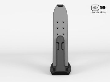 Recover MC19 Glock 19 için Şarjör Klipsi - Siyah