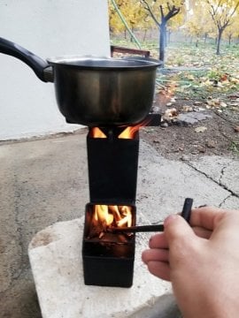 Roket Ocağı - Mayon Kutulu Model