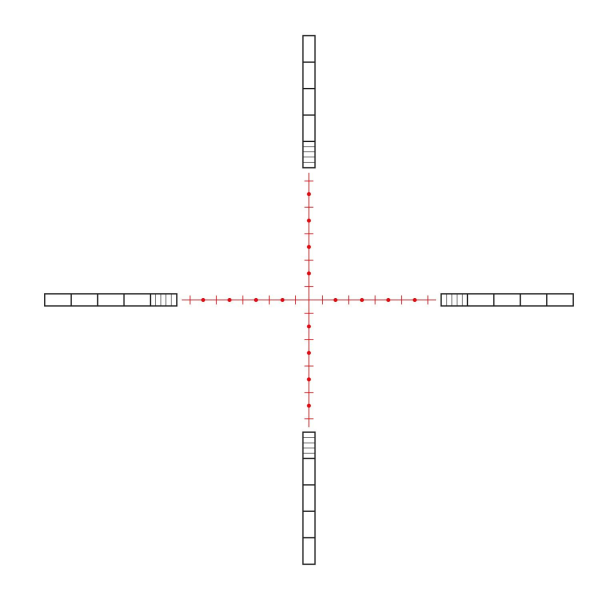 HAWKE Vantage 30mm WE FFP 6-24x50 IR SF (1.2 Mil Dot) MRAD Tüfek Dürbünü 14304