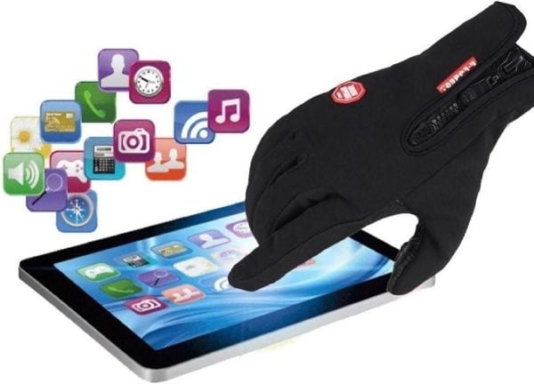 Tam Parmak Dokunmatik Özellikli Motosiklet Ve Bisiklet Eldiveni, Sporcu, Ağırlık Eldiveni