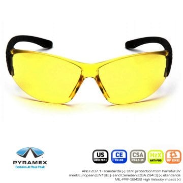 PYRAMEX TRULOCK SARI  ANTI-FOG  HI-IMPACT GÖZLÜK  ESB9530S
