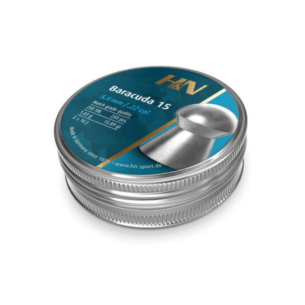 H&N BARACUDA 15 5,52MM 15.89GR 250Lİ HAVALI SAÇMA