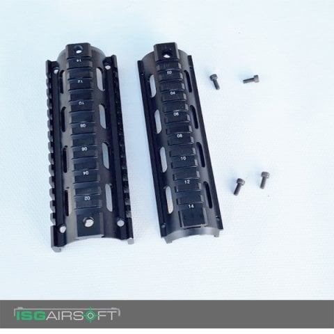 ISG AIRSOFT Polimer Kundaklı Airsoft Tüfekler için 7'' PICATINNY RAY