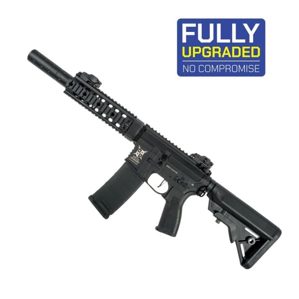 Delta Armory M4 AR15 SilentOps 7'' Charlie ETU Siyah AEG Airsoft Tüfek