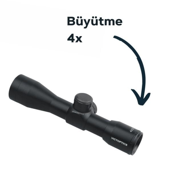 Victoptics B1 4x32C Kısa Tüfek Dürbünü OPSL-25