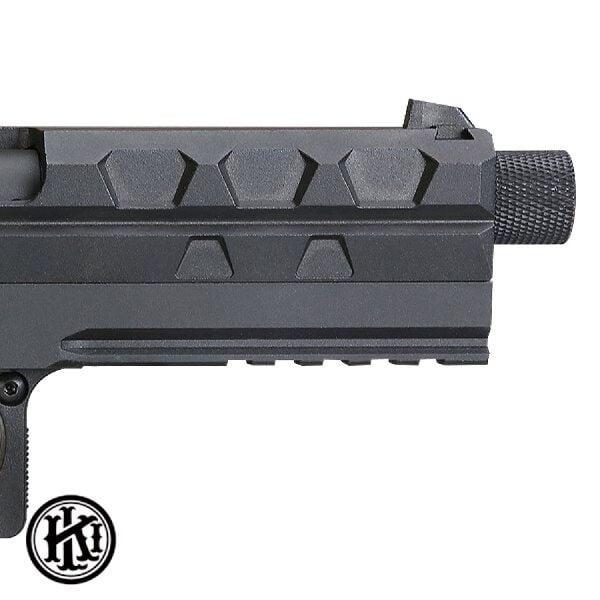 KLI TARTARUS MKII 4.5mm Susturucu Adaptörlü Havalı Tabanca - Siyah