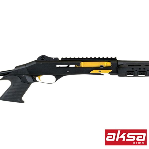 CROSSFİRE S4 12 CAL.EXTREME-AL 6+1 47CM TUNGSTEN-SARI YARI OTOMATİK YİVSİZ AV TÜFEĞİ