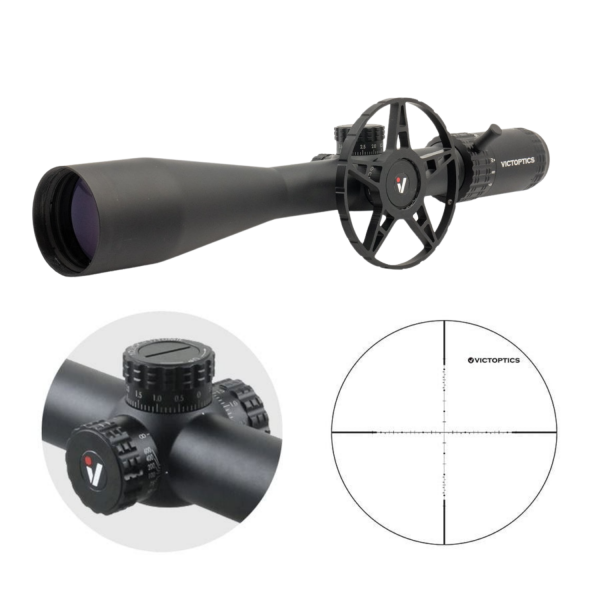 Victoptics S4 6-24x50 SFP Tüfek Dürbünü OPSL-17