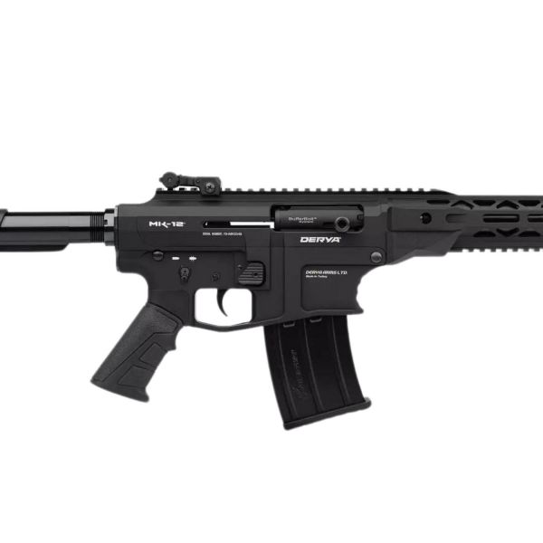 DERYA MK12 SIYAH ŞARJÖRLÜ YARI OTO. YİVSİZ AV TÜFEĞİ 12CAL 51CM (AS-101S)