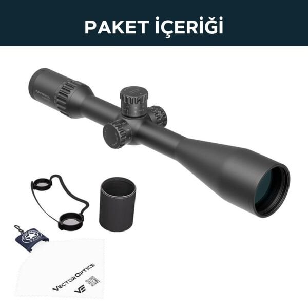 CONTINENTAL X8 6-48X56 SFP ED GLASS MOA TACTICAL TUFEK DÜRBÜNÜ