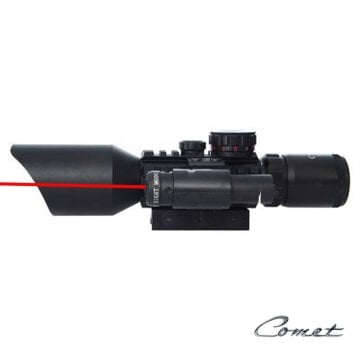 COMET 3-10x42 Yeşil Kırmızı Lazerli Tüfek Dürbünü (TDL003)