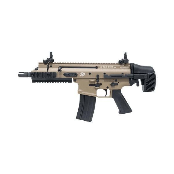 BOLT FN Herstal Licensed SCAR-SC Compact PDW B.R.S.S. Tan AEG Airsoft Tüfek