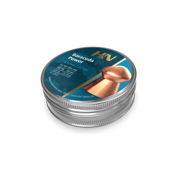 H&N BARACUDA POWER 5,50MM 21.14GR 200LÜ HAVALI SAÇMA