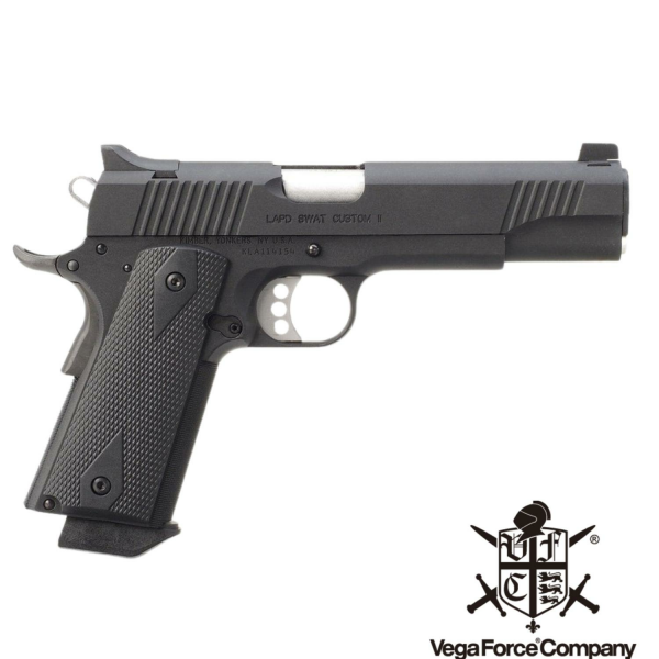 VFC COLT 1911 LAPD SWAT Custom II Green Gas Airsoft Tabanca - Siyah