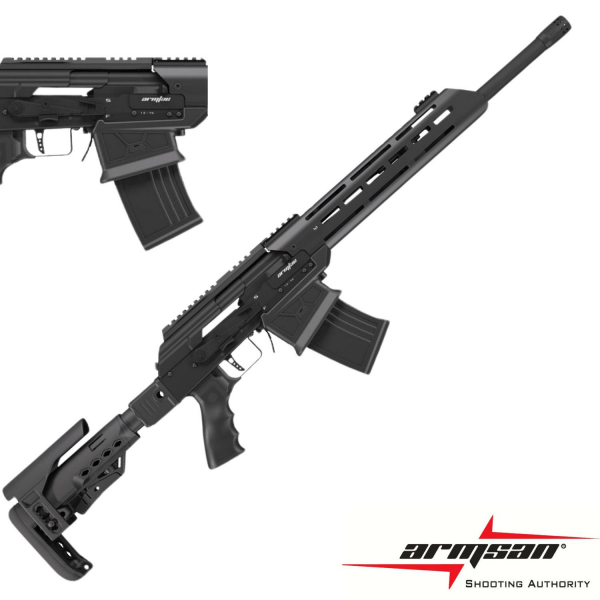 ARMSAN ARMTAC RS-23 BLACK TELESKOPİK ŞARJÖRLÜ AV TÜFEĞİ