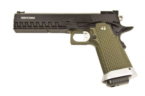 KJW HI-CAPA Full Metal KP-06  GBB Airsoft Tabanca HAKI YESILI OLIVE