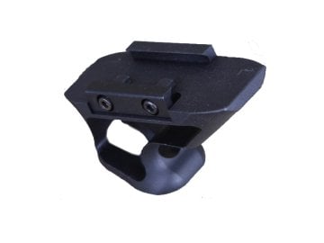 ISG Kısa Açılı Metal Grip /Siyah (ISG8997)