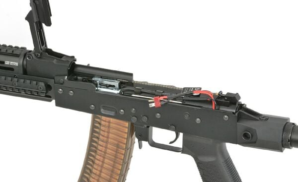 EMG Strike Industries AK-TRAX BLACK Airsoft Modern AK74 Eshooter ETU sistem