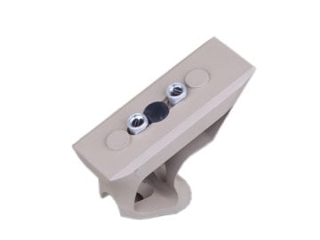 ISG Keymod Sistem Kısa Açılı Metal Grip/TAN (ISG8995A)