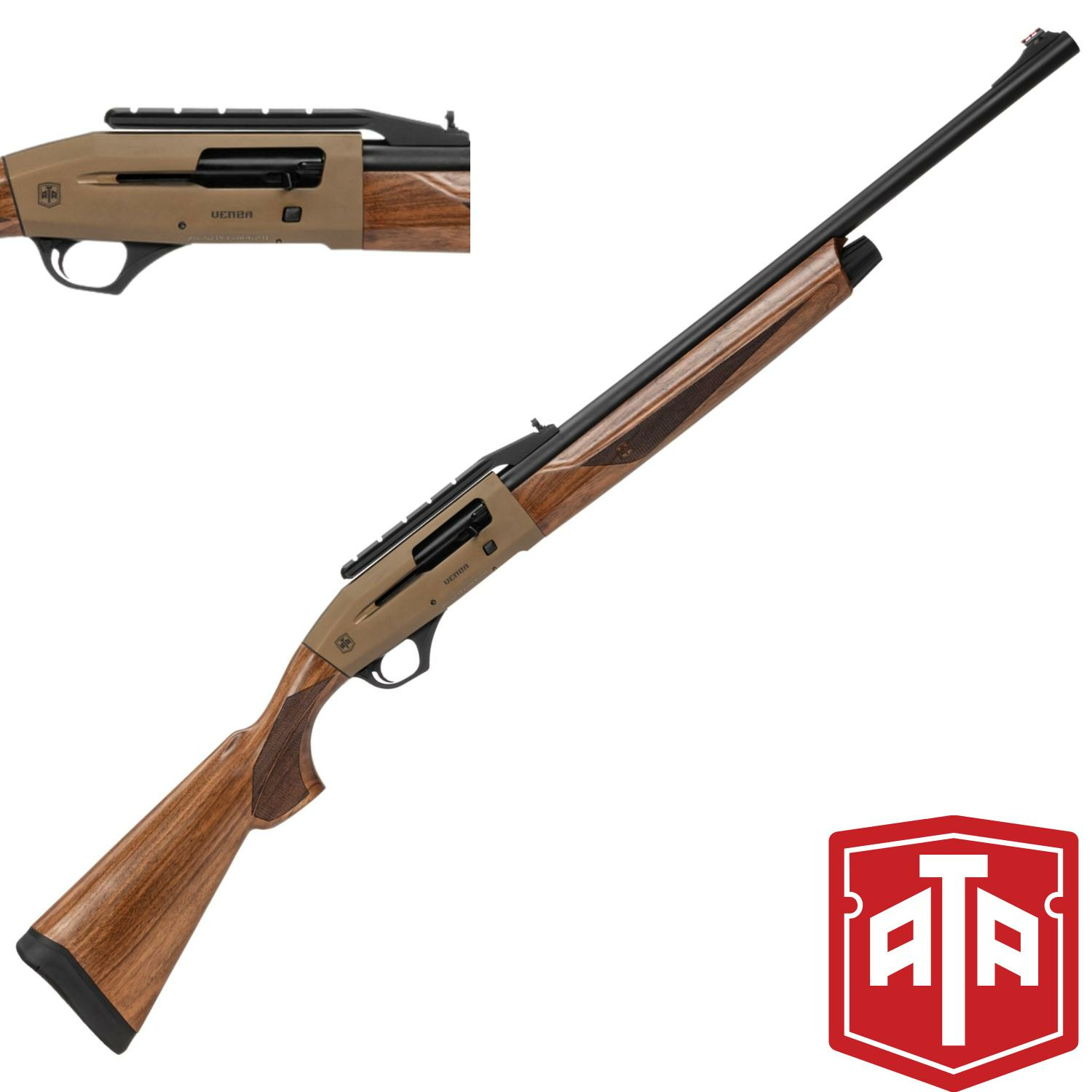 ATA ARMS VENZA AĞAÇ CANTI BRONZ 61CM 12CAL YİVSİZ AV TÜFEĞİ