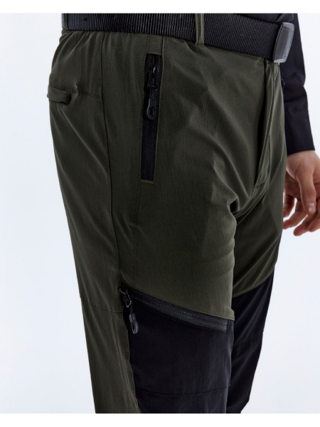 Champp Flow Outdoor Erkek Pantolon Haki - Siyah CMP2501