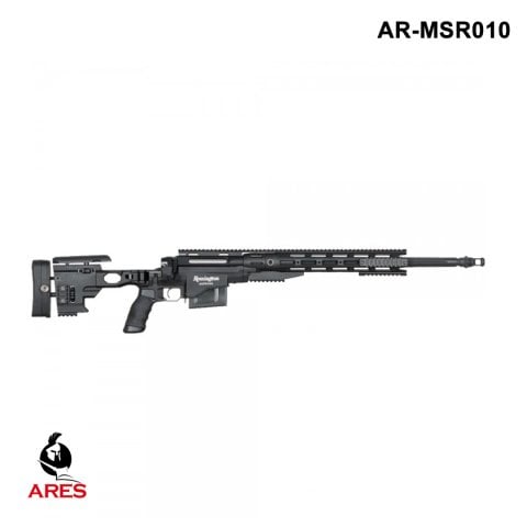 ARES REMINGTON MSR338 SPRING SNIPER AIRSOFT TÜFEĞİ BOLT ACTION SIYAH