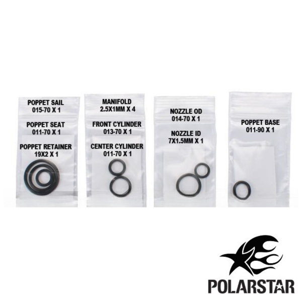 PolarStar Fusion HPA O-Ring Takımı - Versiyon 2