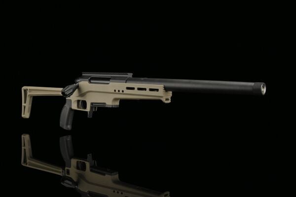 SILVERBACK TAC41L FDE BOLT ACTION AIRSOFT SNIPER TÜFEK - ÇÖL RENGI (SBA-BLT-32FDE)