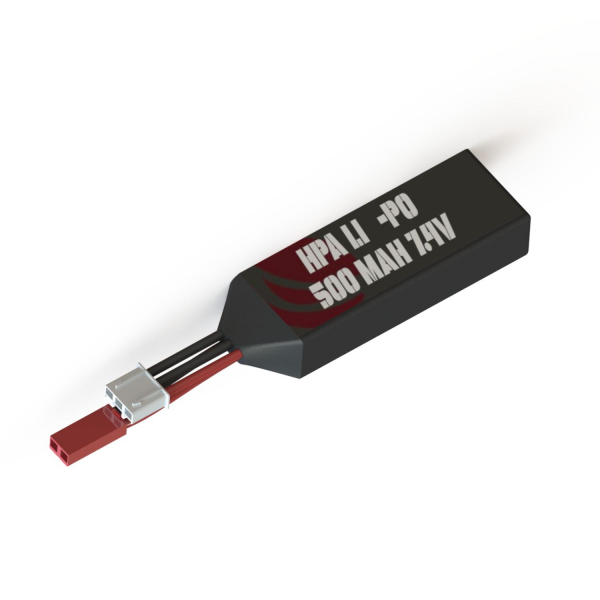 Bugavation 7.4V 500mAh Lityum Polimer Airsoft HPA Pil JST