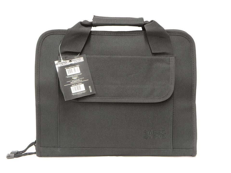 SWISS ARMS SİYAH İKİLİ TABANCA ÇANTASI
