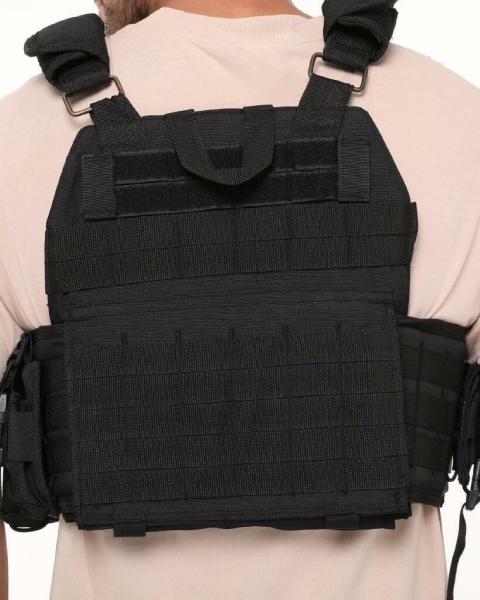 SS Balistik Plaka Uyumlu Pratik Hücum Yeleği SİYAH